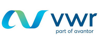 AV VWR PART OF AVANTOR logo