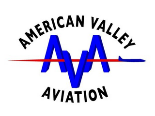AVA AMERICAN VALLEY AVIATION logo