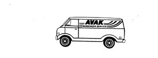 AVAK MESSENGER SERVICE logo