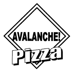 AVALANCHE! PIZZA logo