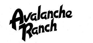 AVALANCHE RANCH logo