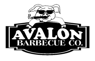 AVALON BARBECUE CO. logo