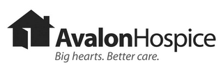 AVALON HOSPICE BIG HEARTS. BETTER CARE. logo