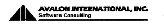 AVALON INTERNATIONAL, INC. SOFTWARE CONSULTING logo