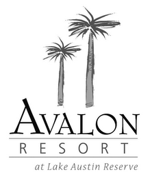 AVALON RESORT AT LAKE AUSTIN RESERVE logo