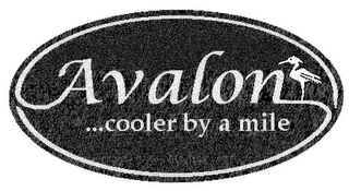 AVALON...COOLER BY A MILE logo
