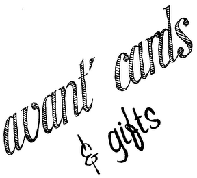 AVANT' CARDS & GIFTS logo
