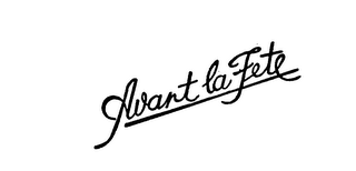 AVANT LA FETE logo