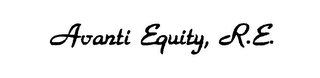 AVANTI EQUITY, R.E. logo