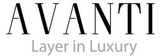 AVANTI LAYER IN LUXURY logo