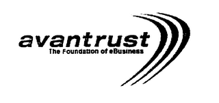 AVANTRUST THE FOUNDATION OF EBUSINESS logo
