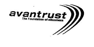 AVANTRUST THE FOUNDATION OF EBUSINESS logo