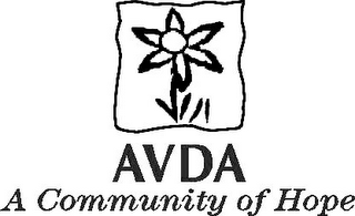 AVDA A COMMUNITY OF HOPE logo