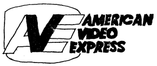 AVE AMERICAN VIDEO EXPRESS logo