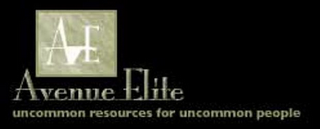 AVE AVENUE ELITE UNCOMMON RESOURCES FOR UNCOMMON PEOPLE logo