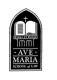 AVE MARIA SCHOOL OF LAW FIDES ET RATIO logo