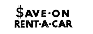 $AVE-ON RENT-A-CAR logo
