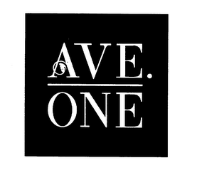 AVE. ONE logo