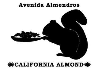 AVENIDA ALMENDROS CALIFORNIA ALMOND logo