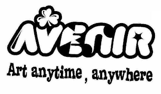 AVENIR ART ANYTIME, ANYWHERE logo