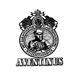 AVENTINUS MIT GARANTIERTER FLASCHENGARUNG - WEIZENSTARKBIER - G. SCHNEIDER & SOHN KG - MUNCHEN logo