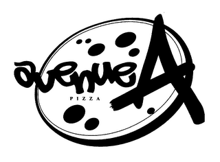 AVENUE A PIZZA logo