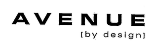 AVENUE [BY DESIGN] logo