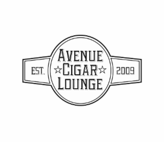 AVENUE CIGAR LOUNGE EST. 2009 logo