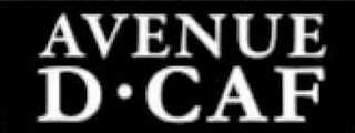 AVENUE D · CAF logo