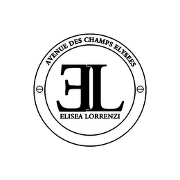 AVENUE DES CHAMPS ELYSEES EL ELISEA LORRENZI logo