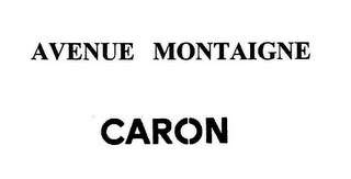 AVENUE MONTAIGNE CARON logo