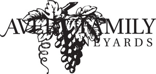AVER FAMILY VINEYARDS logo