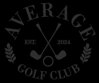 AVERAGE GOLF CLUB EST. 2024 logo