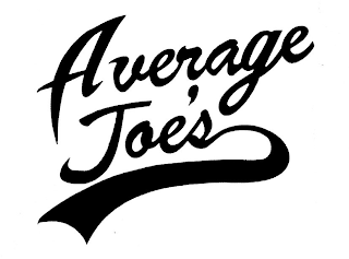 AVERAGE JOE'S logo