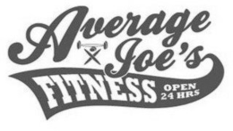 AVERAGE JOE'S FITNESS OPEN 24 HRS logo