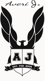 AVERI J. EST. FEB. 2007 logo