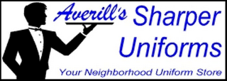 AVERILL'S SHARPER UNIFORMS YOUR NEIGHBORHOOD UNIFORM STORE logo