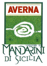 AVERNA MANDARINI DI SICILIA LIQUORE DI logo