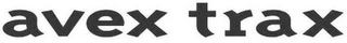 AVEX TRAX logo