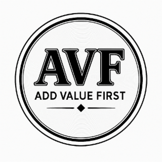 AVF ADD VALUE FIRST logo
