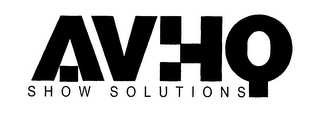 AVHQ SHOW SOLUTIONS logo