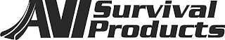 AVI SURVIVAL PRODUCTS logo