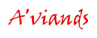 A'VIANDS logo