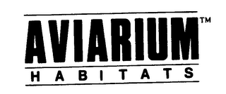 AVIARIUM HABITATS logo