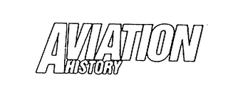 AVIATION HISTORY logo