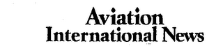 AVIATION INTERNATIONAL NEWS logo