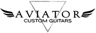 AVIATOR CUSTOM GUITARS logo