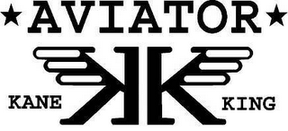 AVIATOR KANE KK KING logo