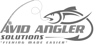 AVID ANGLER SOLUTIONS "FISHING MADE EASIER" logo