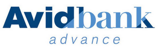 AVIDBANK A D V A N C E logo
